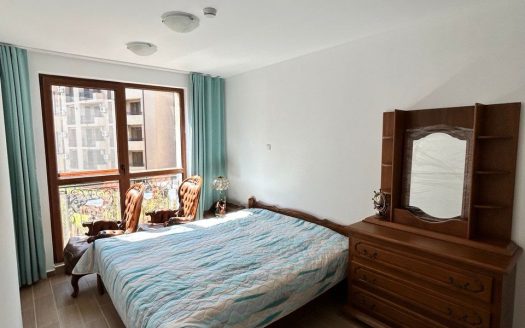 Стильная двухкомнатная квартира с атмосферой курорта в комплексе Cascadas Family Resort, Солнечный Берег