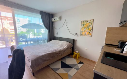 Студия в комплексе Lesso в 100 метрах от пляжа, Равда