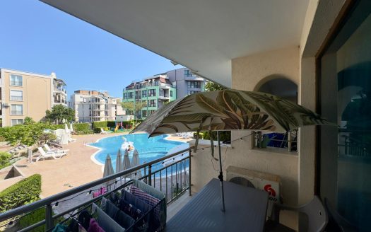 Студия в комплексе Lesso в 100 метрах от пляжа, Равда