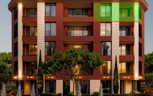 Просторная двухкомнатная квартира в новом блоке комплекса Sunny View Central на Солнечном Берегу