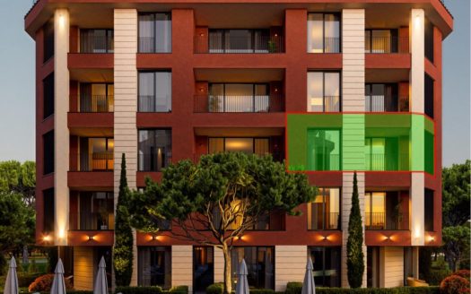 Романтика у моря — двухкомнатная квартира в комплексе Sunny View Central, Солнечный Берег