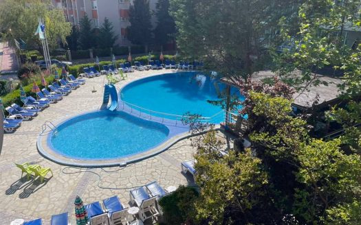 Уютная и большая студия в комплексе Pacific 3 на Солнечном Берегу