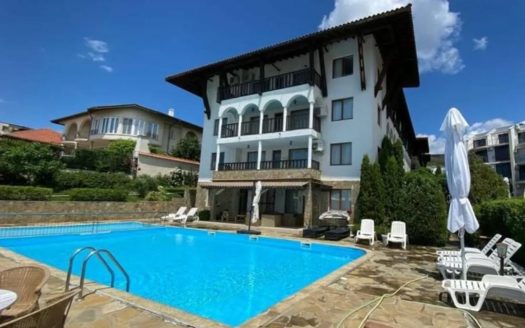 Просторный апартамент с одной спальней и видом на море и горы, Святой Влас — комплекс Топ