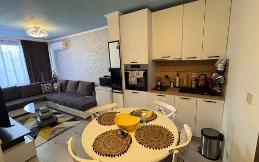 Двухкомнатная квартира с новым меблированием в комплексе Sapphire 2, Солнечный Берег