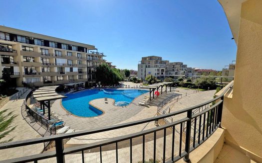 Светлый апартамент с одной спальней в комплексе Luxor, Святой Влас