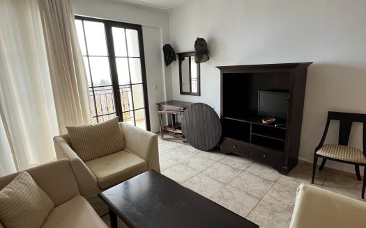 Просторная трёхкомнатная квартира с панорамным видом на море и бассейн в Обзоре — комплекс  The Cliff Beach & Spa Resort