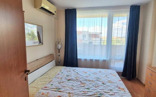 Двухкомнатная квартира в комплексе Fort Noks Nessebar, расположенном на курорте Солнечный берег.