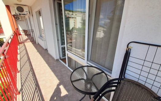 Двухкомнатная квартира с видом на море и бассейн в комплексе Fort Noks Panorama, Святой Влас