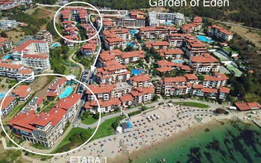 Продаётся уютный двухкомнатный апартамент в комплексе „Этара 1“, Святой Влас