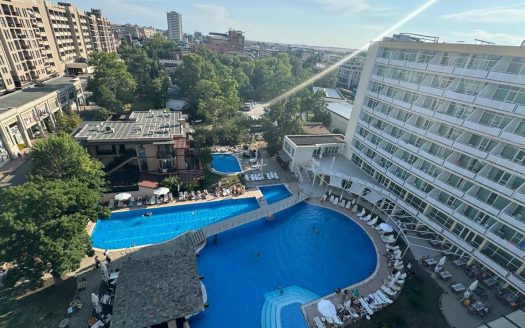 Просторная студия с большой площадью и видом — комплекс “Nirwana”, Солнечный Берег