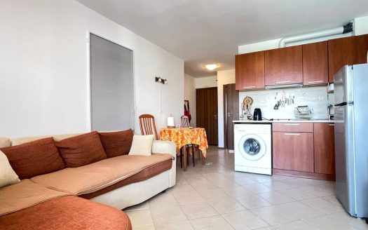 One bedroom apartment with sea view in complex Sinyata D'ga, Chernomorets