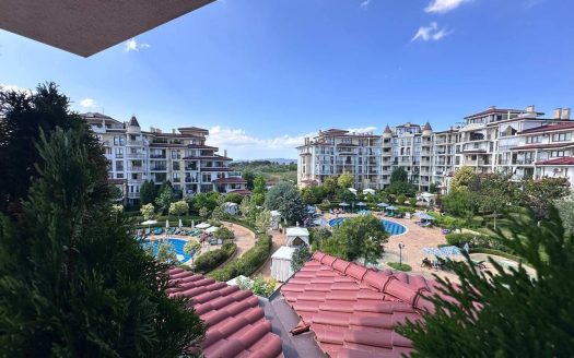 Просторный апартамент с двумя спальнями и большой террасой — комплекс Poseidon, Несебр