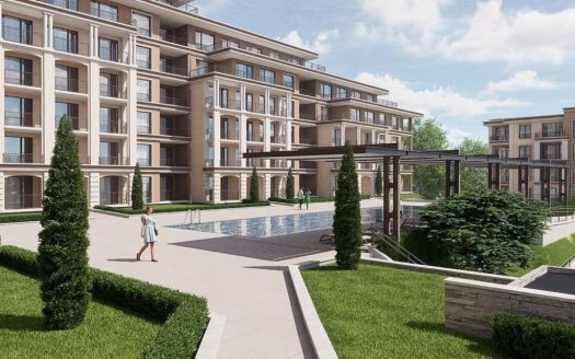 Апартамент с одной спальней в Green Fort Suits, Солнечный берег