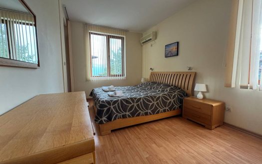 Двухкомнатная квартира с видом на море в комплексе Райский сад, Святой Влас