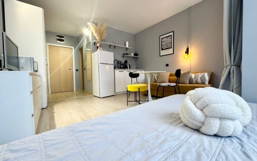 Studio with new renovation and installment plan in the complex Nessebar Residence, Sunny Beach