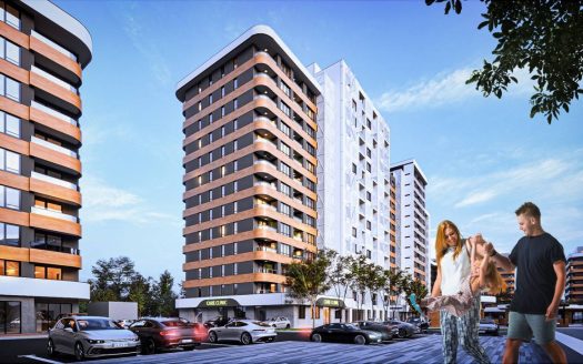 Апартамент с одной спальней в комплексе «Азимут», город Бургас