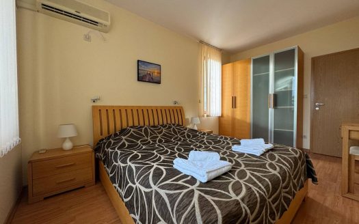 Двухкомнатная квартира с видом на море в комплексе Райский сад, Святой Влас