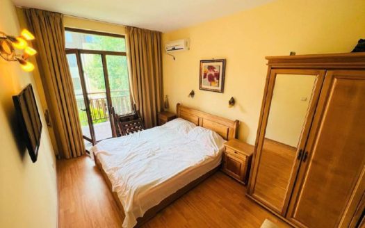 Трехкомнатная квартира с красивым видом на море и бассейн в комплексе Райский сад, Святой Влас