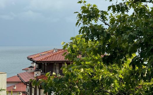 Двухкомнатная квартира с видом на море в комплексе Райский сад, Святой Влас