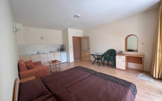 Spacious studio in the complex Sunny Fort, Sunny Beach - a good solution for living and vacationing