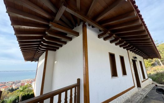 Двоповерховий будинок із панорамним видом на море в Dinevi Eco Village - простір, концепція та ідеальний простір для життя