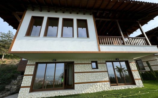 Двоповерховий будинок із панорамним видом на море в Dinevi Eco Village - простір, концепція та ідеальний простір для життя