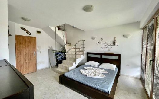 Просторная трёхкомнатная квартира с видом на море в комплексе Sun Coast Resort, Святой Влас