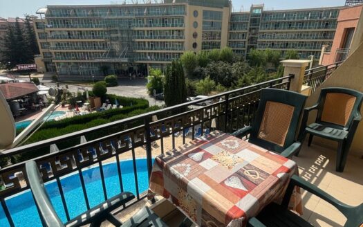 One bedroom apartment with pool view in Antares complex, Sunny Beach