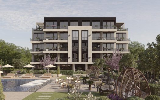 New project on Sunny Beach - modern gated complex SOHO Twin House