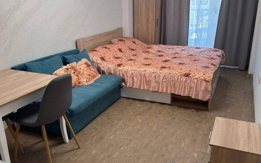 Studio with pool view in complex Solemar, Sunny Beach