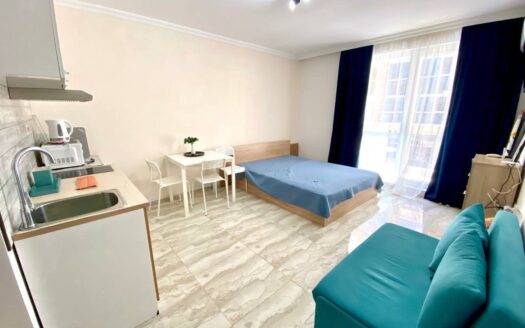 Студия в новом комплексе Magnolia 6, Солнечный Берег — современное жильё в новом доме 2024 года