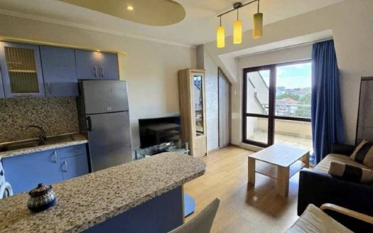 Двухкомнатная квартира с видом на море в жилом доме — Сарафово, Бургас