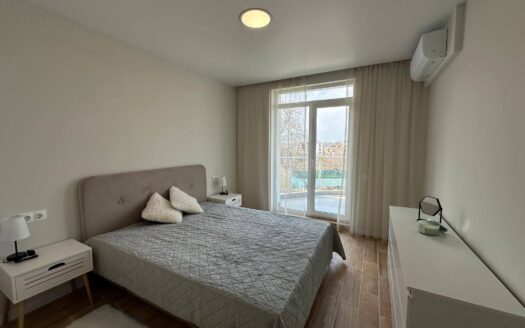 Трехкомнатный апартамент класса люкс на первой линии моря — Oasis, Равда