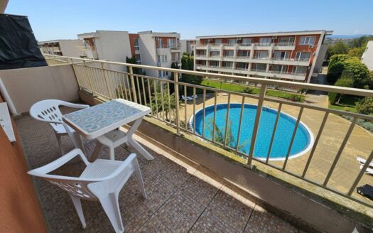 Studio with pool view in Fort Noks Nessebar, Sunny Beach