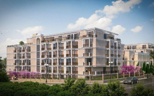 Двухкомнатный апартамент с панорамным видом на море — Emperium 2, Святой Влас