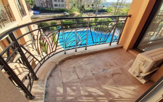 one bedroom apartment with pool view in Aphrodite Green complex, Sunny Beach