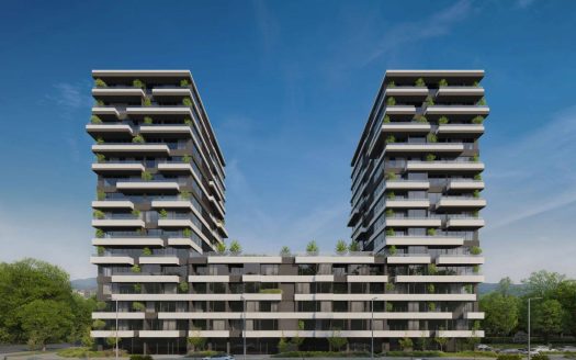 Сучасне міське житло з продуманою архітектурою та зеленим середовищем - ICONICA, Пловдив
