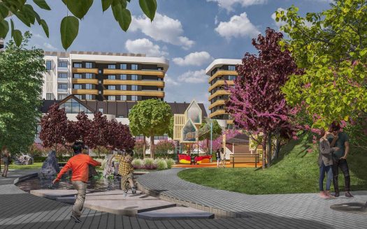 Студия от застройщика в новом районе — Azimut Atlas 1, Бургас