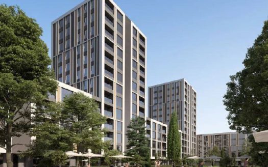 Трёхкомнатная квартира с видом на бассейн в Aqua Vista Park, Варна ID: 78542