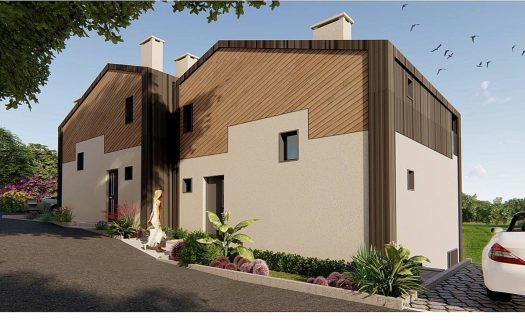 Сучасні будинки у Ветрен, Бургас з подвір'ям ID: 81075