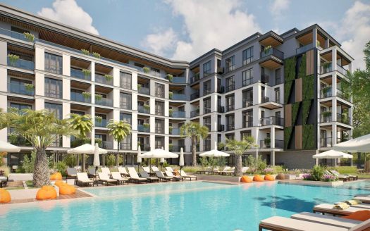 Двухкомнатная квартира в Emilia Romana Verde 2, Солнечный берег ID: 77474