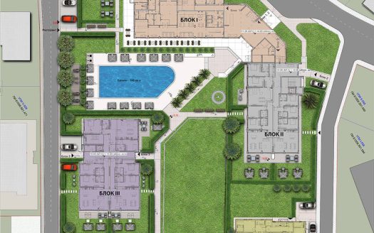 Четырёхкомнатная квартира с видом на море в Равде ID: 79302