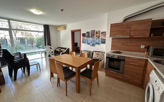 Apartment 2+1 with patio in Sun Village, Sunny Beach ID: 78728