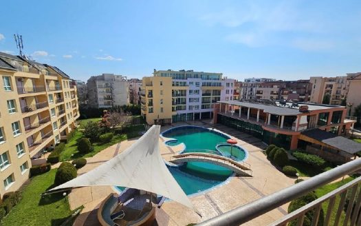 Студия с видом на бассейн в Polo Resort, Солнечный берег ID: 80973