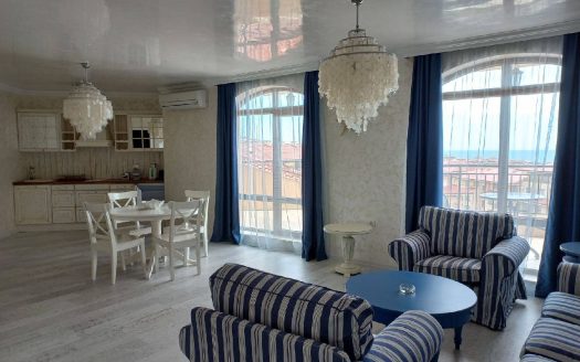 Четырёхкомнатная квартира с видом на море в Святом Власе ID: 83776