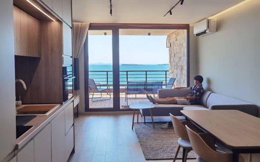 Трёхкомнатная квартира с видом на море в Святом Власе ID: 88676