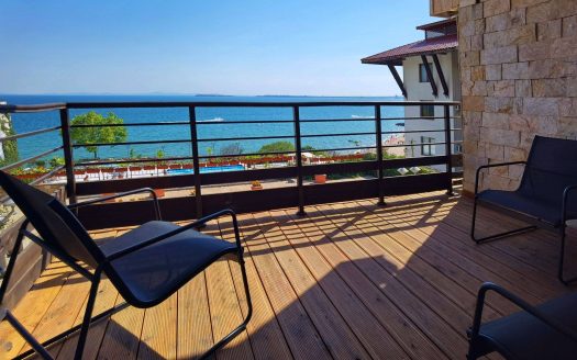 Трёхкомнатная квартира с видом на море в Святом Власе ID: 88676