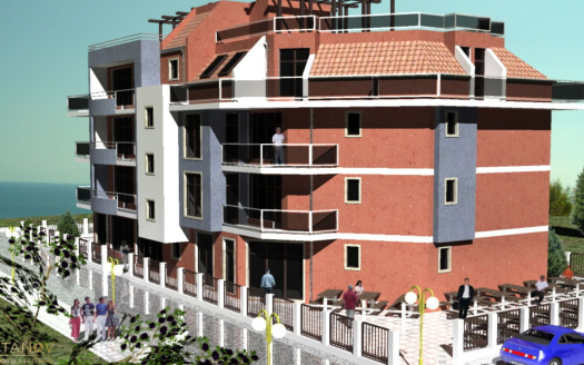 Двухкомнатная квартира без таксы в Villa Venezia, Святой Влас ID: 91058