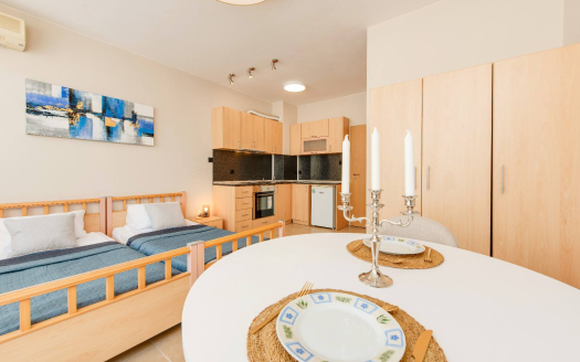 Студия с видом на бассейн в Oasis, Равда ID: 92492