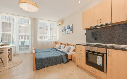 Студия с видом на бассейн в Oasis, Равда ID: 92492